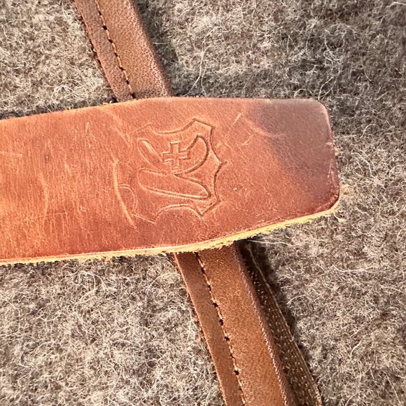 Karlen Swiss Boiled Wool Crossbody Bag – Alpine blanket bag - Picture 7 of 8